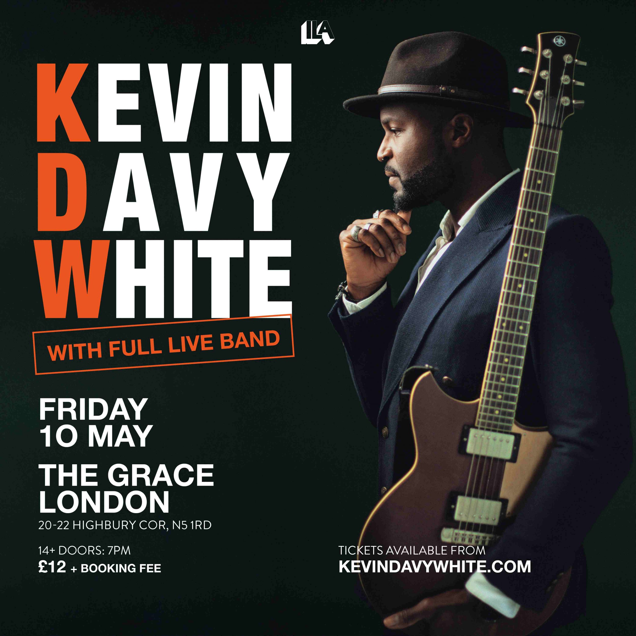 KEVIN DAVY WHITE POSTER